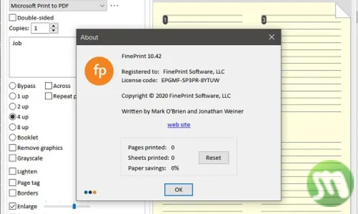 Fineprint Free Download Full Version