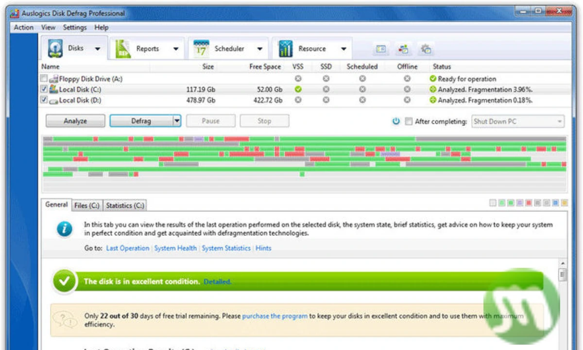 auslogics disk defrag pro mawto