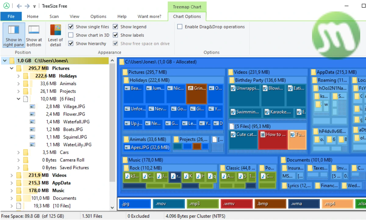 treesize professional portable download