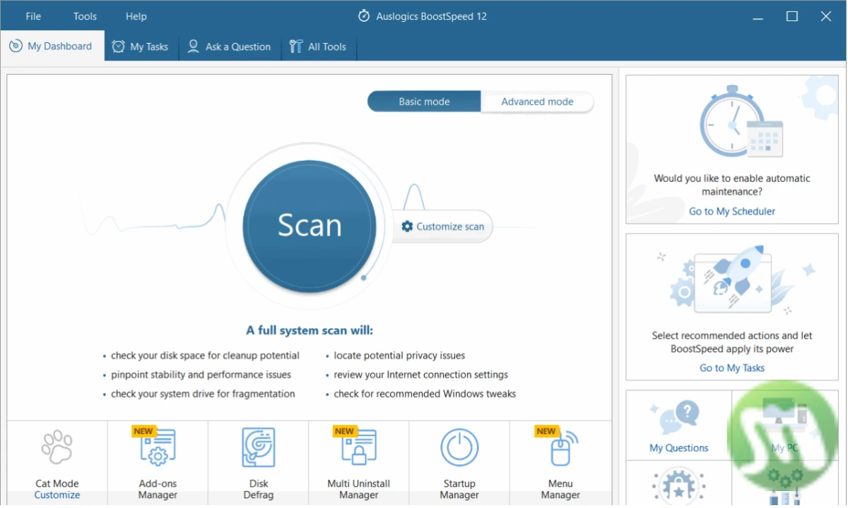 Auslogics BoostSpeed Free Download