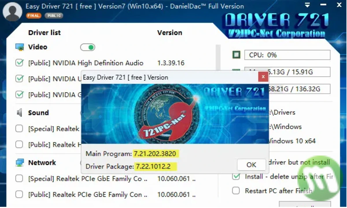 Easy Driver Pack Free Download 