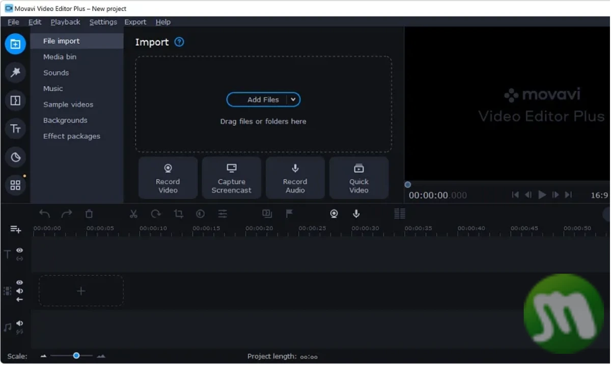 Movavi Video Editor Plus 2022 ถาวร