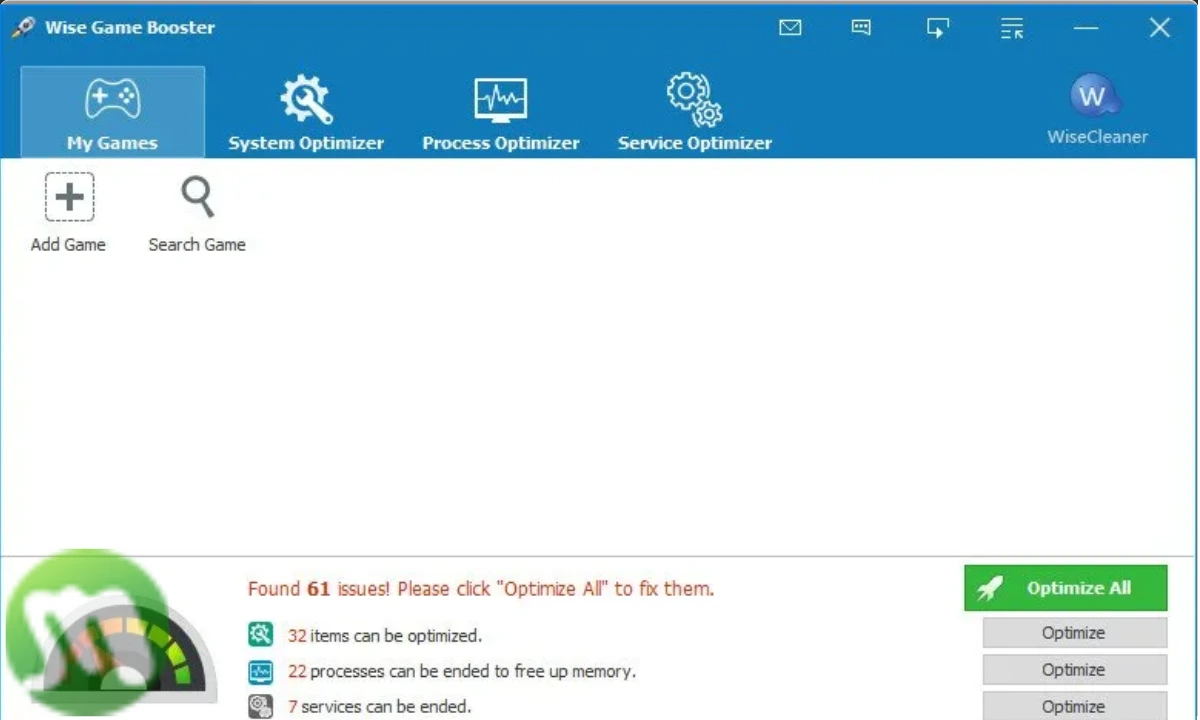 Wise Game Booster Free Download 