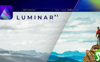 Luminar AI software
