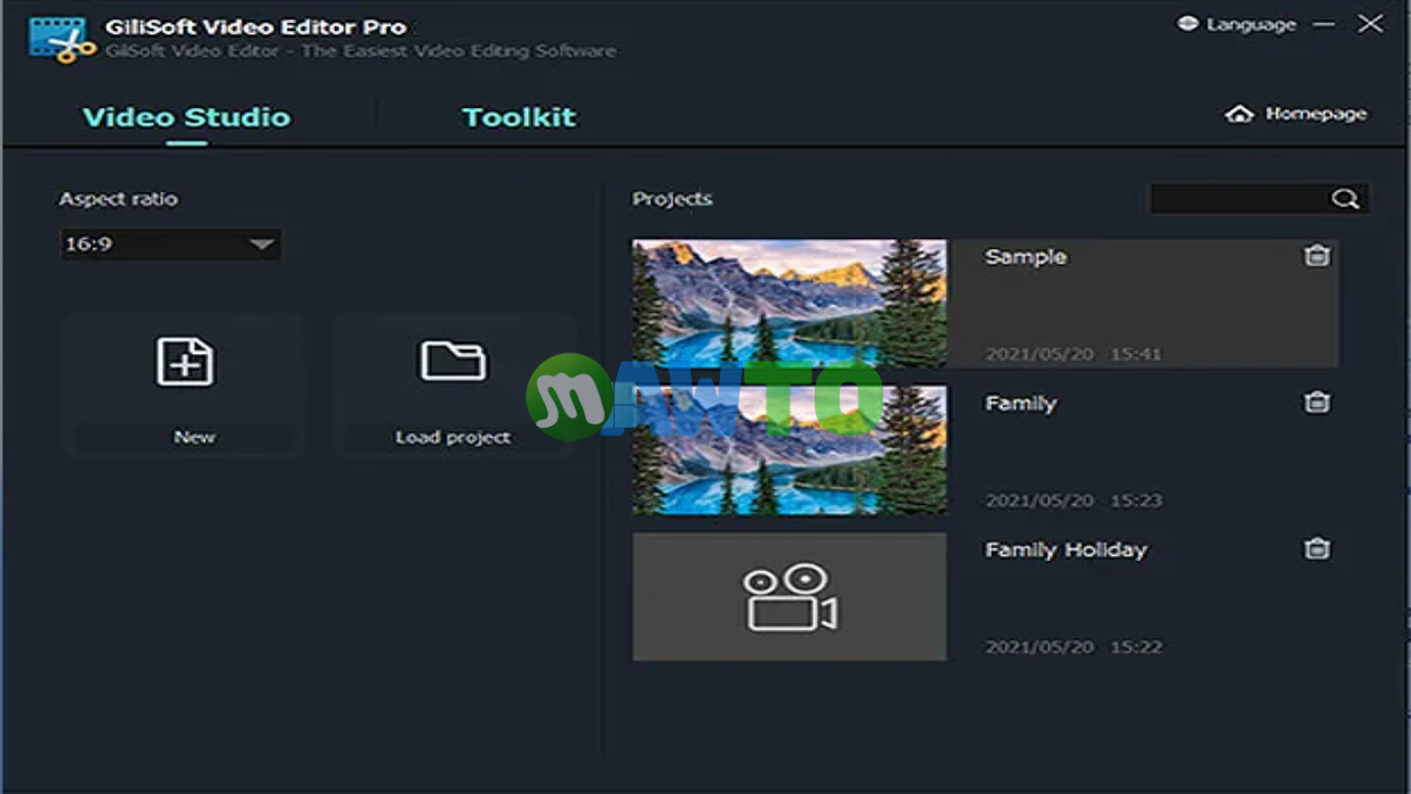 GiliSoft Video Editor Pro ฟรี ตัวเต็ม