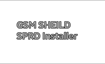 Gsm Sheild SPRD Installer v1.2