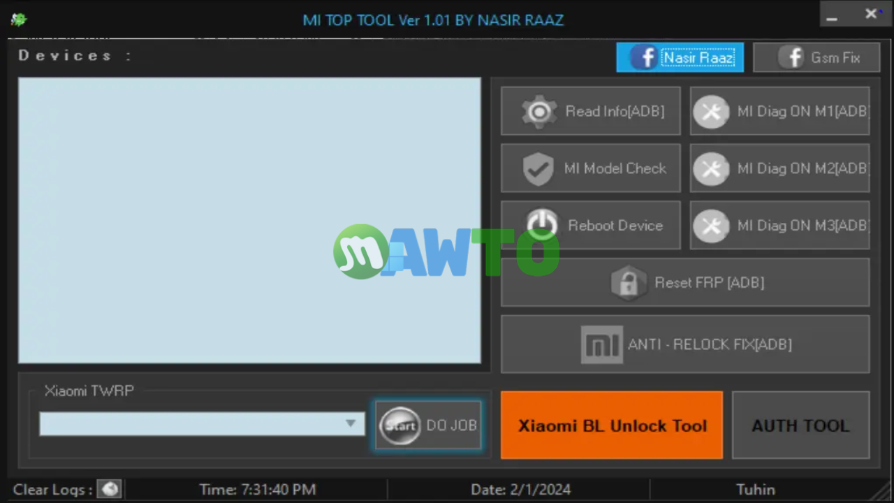 MI TOP Tool ฟรี ตัวเต็ม