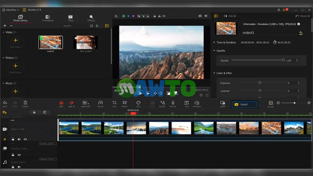 VideoProc Vlogger ฟรี ตัวเต็ม