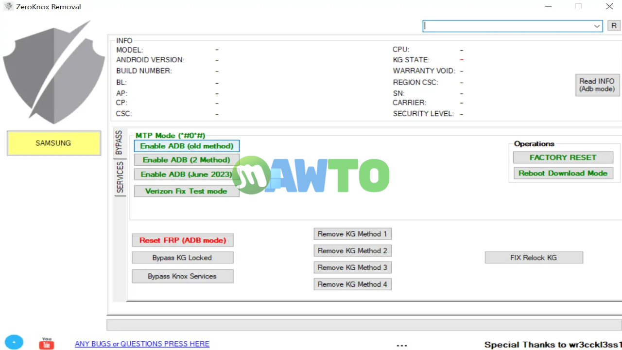 ZeroKnox Removal Tool ฟรี ตัวเต็ม