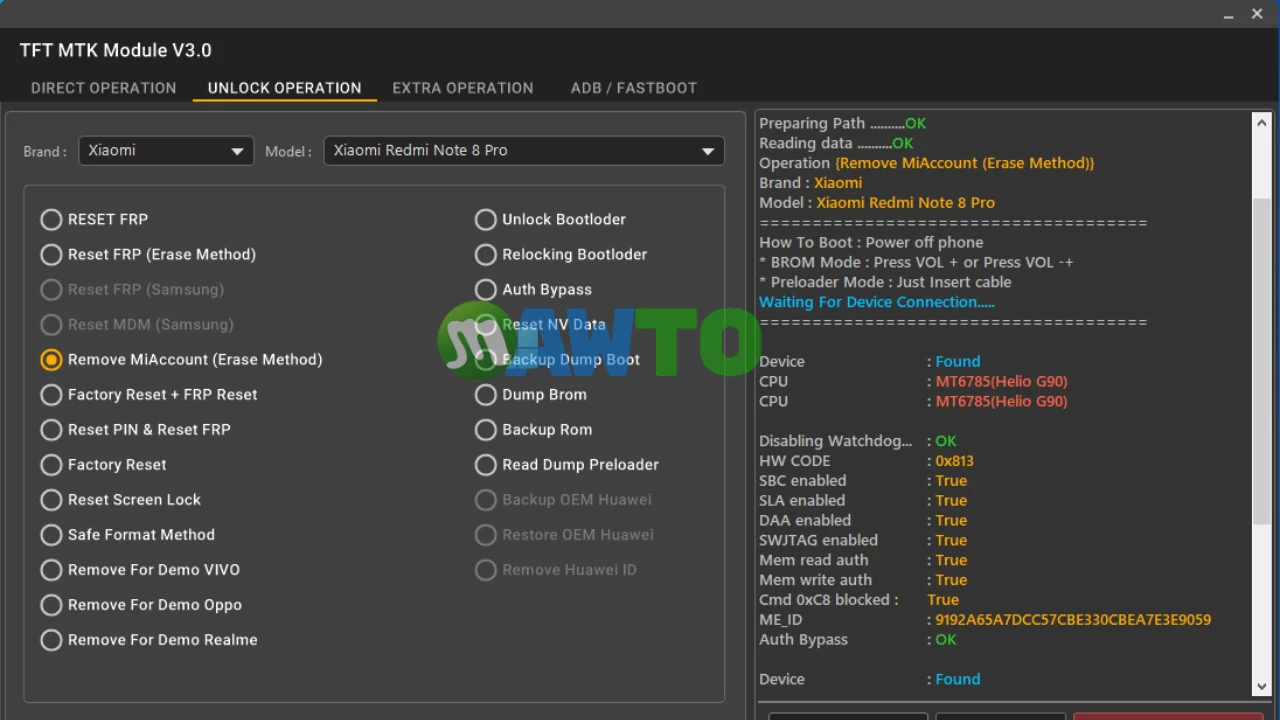 TFT MTK Module Tool ฟรี ตัวเต็ม